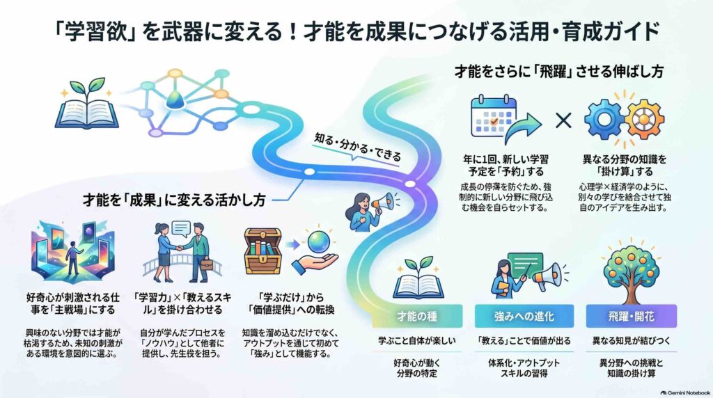 【ストレングスファインダー】「学習欲」の強みを最大限に活かす方法と伸ばし方